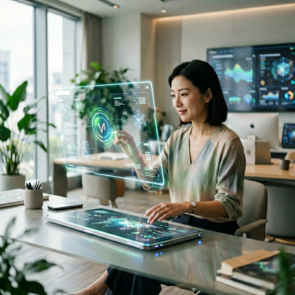 彩神VI智能科技在不同生活与工作场景中的应用展示